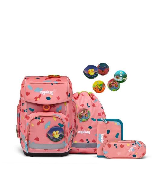 ergobag Pink Schulranzen Cubo