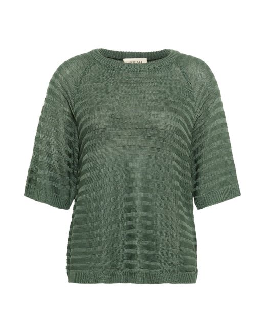 Cream Green Strickpullover CRJetta