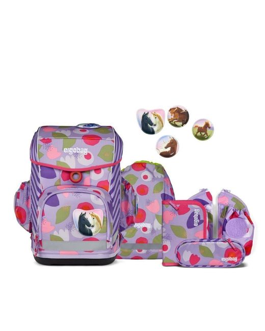 ergobag Purple Schulranzen Cubo Light