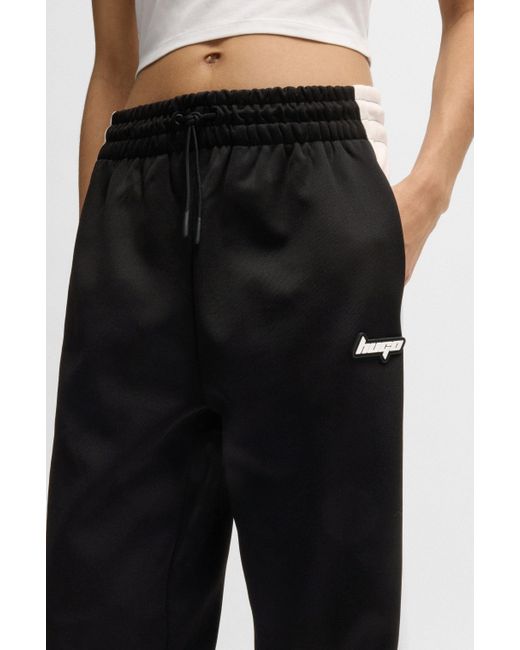 HUGO Black Webhose Nelarina_B im Retro color blocking