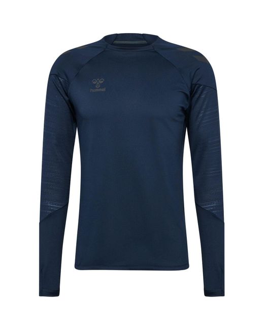 Hummel Langarmshirt PRO TRAINING CREW SWEAT 223810 in Blue für Herren