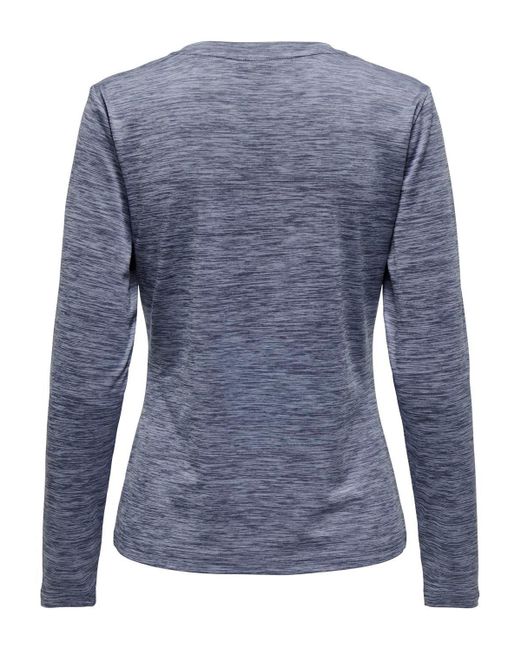 ONLY Blue Langarmshirt LS REG Tee