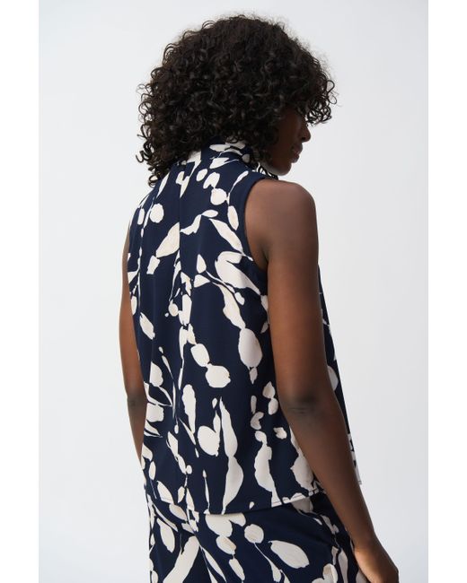 Joseph Ribkoff Blue Blusentop