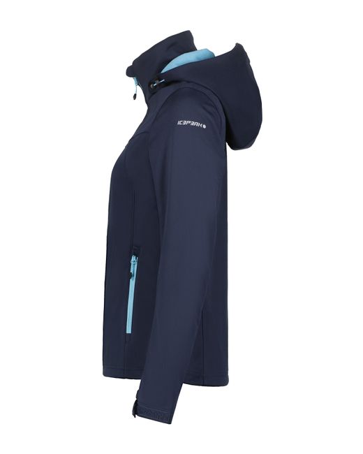 Icepeak Blue D SOFTSHELLJACKE BOISE (1-St) Wasserdicht & Winddicht