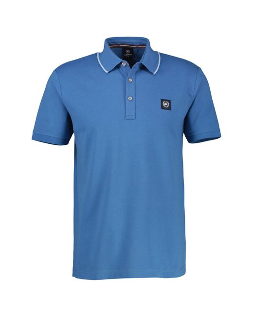 Lerros Poloshirt in Übergrößen, bequem und sportiv in Blue für Herren