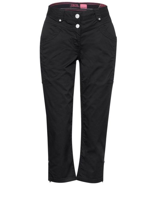 Cecil Black Chinohose NOS Style New York Papertouch