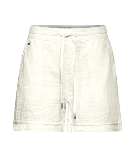 Street One Natural Shorts Middle Waist