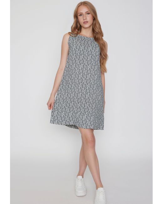 ZABAIONE Gray Minikleid Dress Sy44lvie