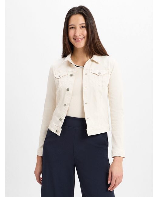 Soya Concept White Jeansjacke SC-Erna 2