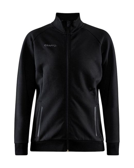 C.r.a.f.t Black Sweatshirt Core Soul Full Zip Jacket