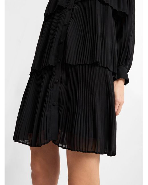 Y.A.S Black Y..S A-Linien-Kleid YASKalaya