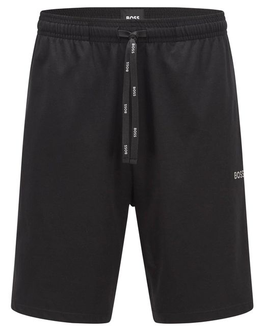 Boss Loungewear-Shorts MIX&MATCH (1-tlg) in Black für Herren