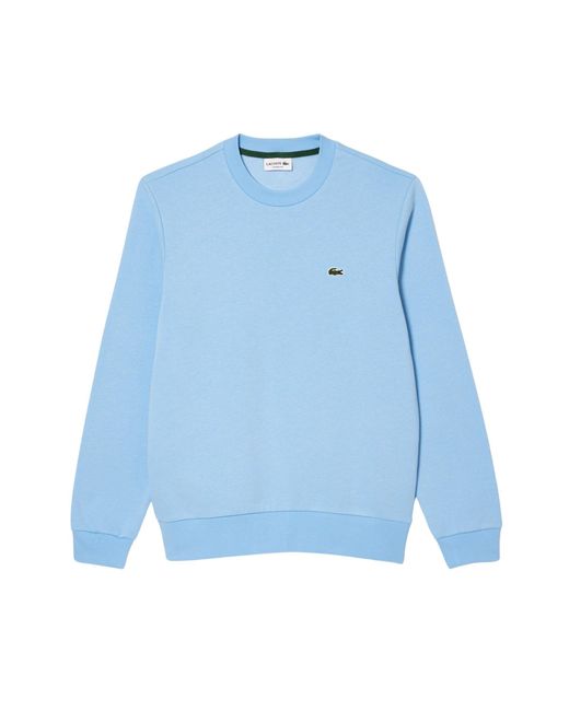 Lacoste Sweatshirt Pullover mit Rippbündchen (1-tlg) in Blue für Herren