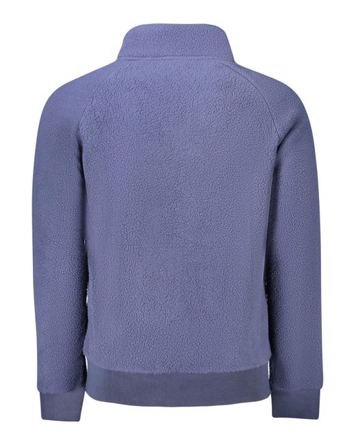 Norway 1963 Outdoorjacke Moderne Fleecejacke in Blau mit Taschen & Reißverschluss in Blue für Herren