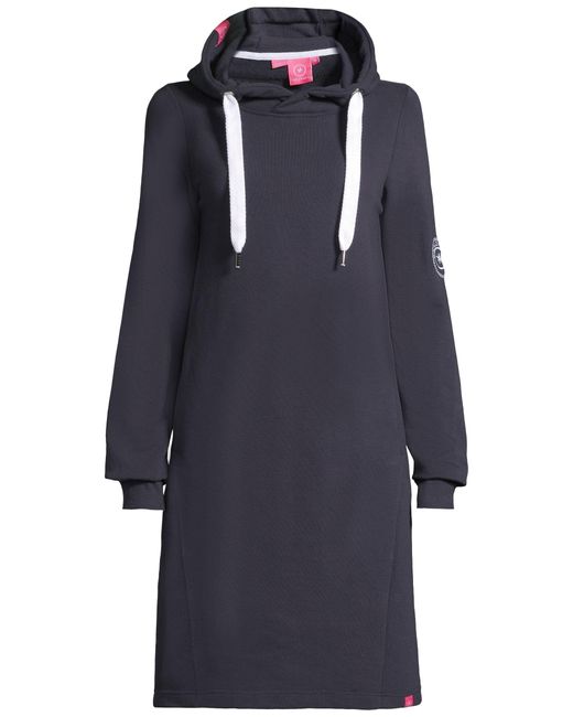 salzhaut Blue Midikleid MÖÖV Leicht tailliert