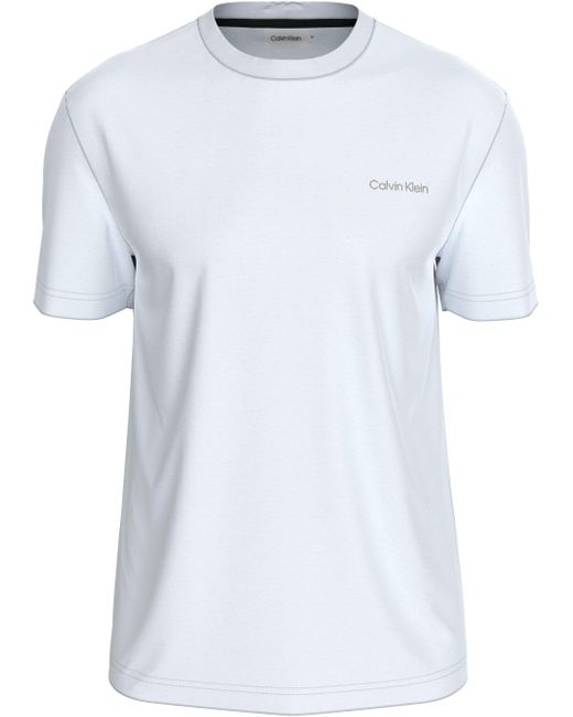 Calvin Klein BT_ENLARGED BACK LOGO T-SHIRT in groß Größen mit Markenlabel in White für Herren
