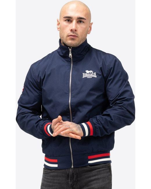 Lonsdale Kurzjacke Newdigate Jacke Schmale Passform in Blue für Herren