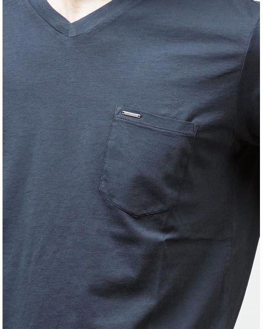 DIESEL -THERY MAGLIETTA T-Shirt in Blue für Herren