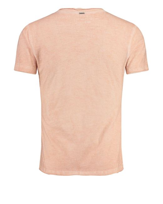 Key Largo T-Shirt MT LEMONADE button in Pink für Herren