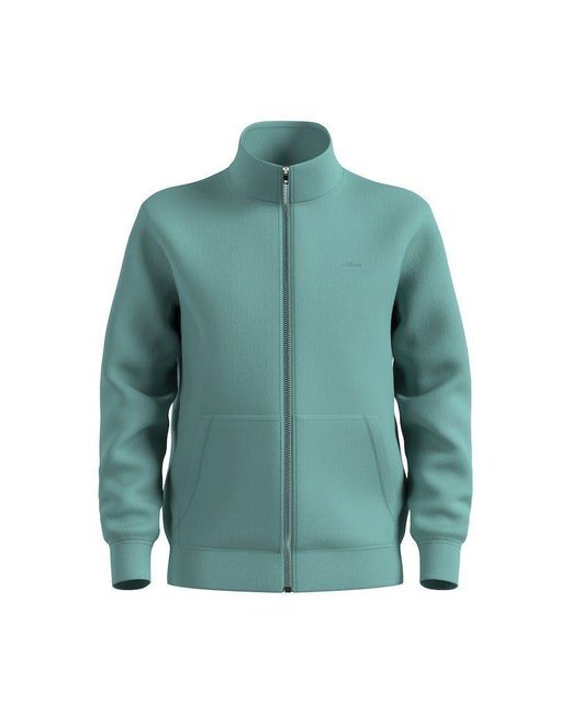 S.oliver Longsweatshirt Sweatshirt Jacke in Blue für Herren