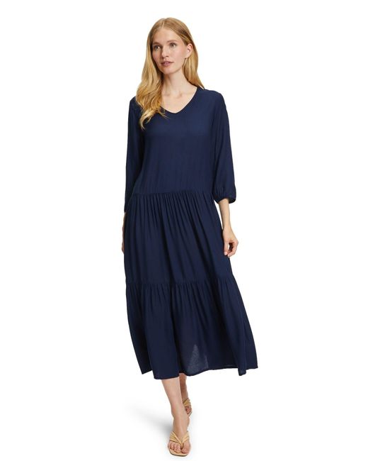 Cartoon Blue Sommerkleid