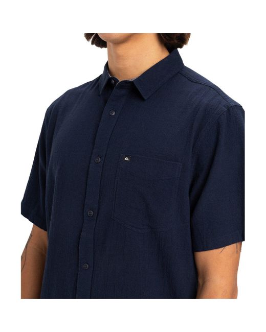 Quiksilver T-Shirt TIME BOX in Blue für Herren
