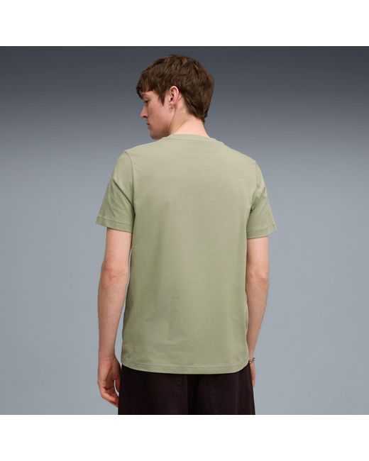 PUMA T-Shirt ESS NO. 1 LOGO TEE (S) in Green für Herren