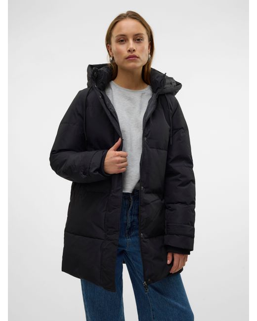 Vero Moda Black Steppjacke VMLEONIELEA DOWN JACKET NOOS GA