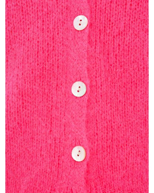 Zwillingsherz Pink Strickjacke "Uni" One Size