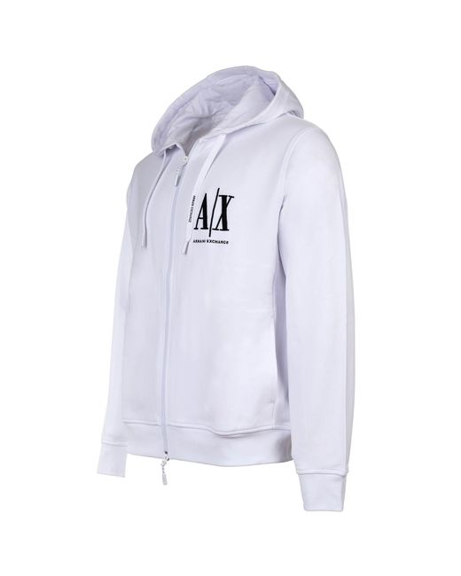 ARMANI EXCHANGE Sweatshirt Sweatjacke Baumwolle in Blue für Herren