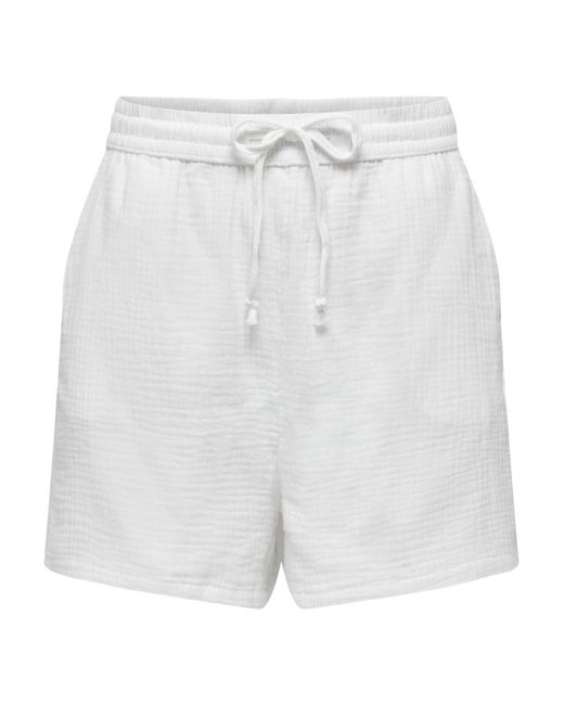 ONLY Bermudas Shorts mit Strukturmuster in White für Herren