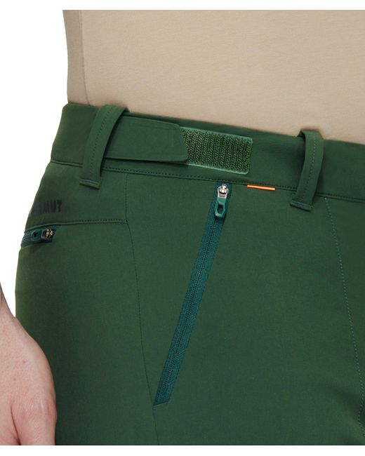 Mammut Trekkingshorts Runbold Shorts Men Funktionshose in Green für Herren