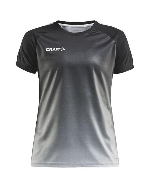 C.r.a.f.t Black T-Shirt Pro Control Fade Jersey