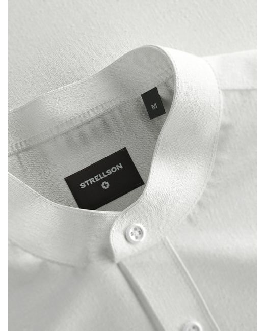 Strellson Langarmhemd in White für Herren