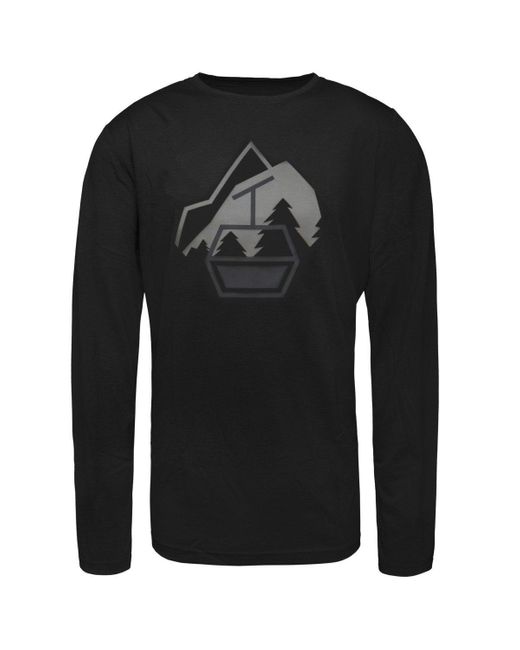 Schoeffel Langarmshirt Glogghus in Black für Herren