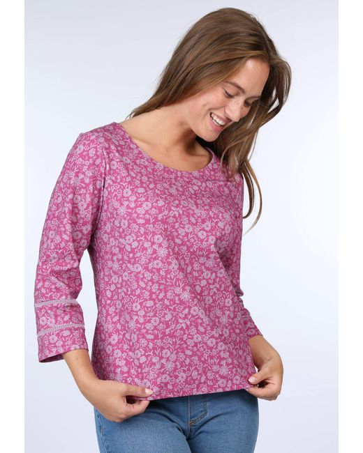 Sorgenfri Sylt Pink Langarmshirt Jantje