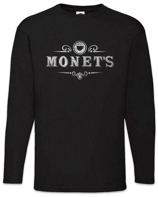 Urban Backwoods Langarmshirt Monet's I Langarm T-Shirt Symbol Sign Logo Zeichen 13 Tote Mädchen in Black für Herren