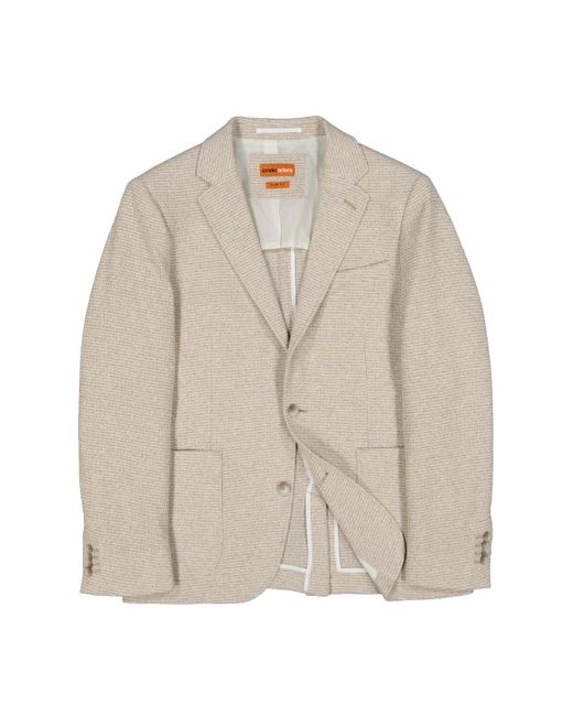 emilio adani Freizeit-Sakko slim fit in Natural für Herren