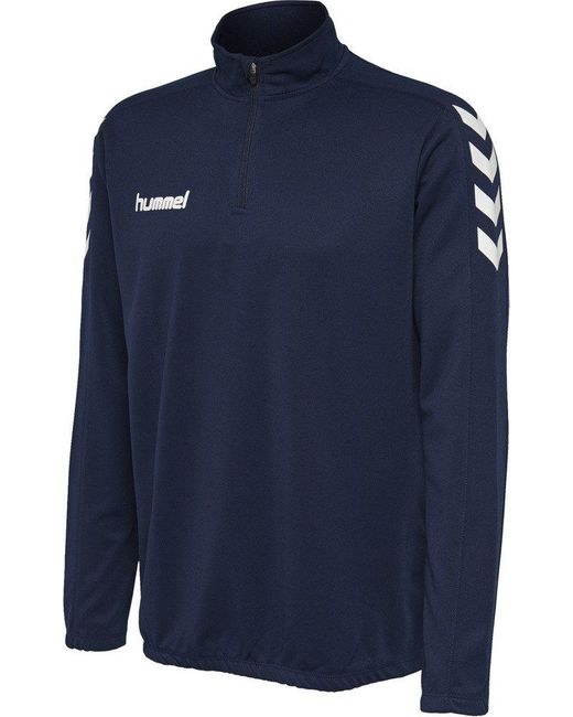 Hummel Sweatshirt Core 1/2 Zip Sweat in Blue für Herren