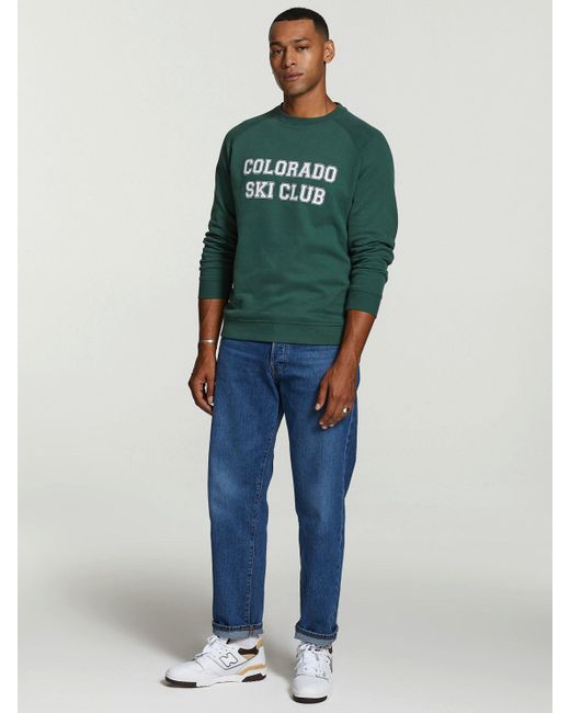 Shiwi Sweatshirt Colorado (1-tlg) Plain/ohne Details in Green für Herren