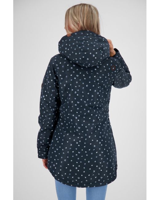 Alife & Kickin Blue Funktionsjacke LilouAK CS Jacket WOMEN mit modischem Alloverprint
