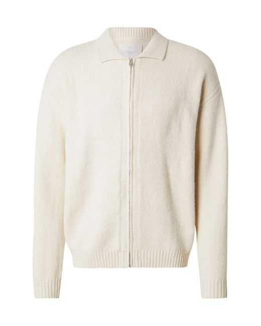 Jack & Jones Strickjacke JPRCCFox (1-tlg) Plain/ohne Details in Natural für Herren