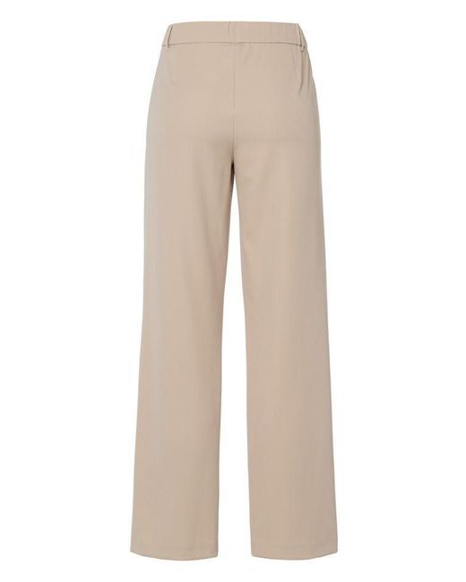 FRANK WALDER Natural Stoffhose