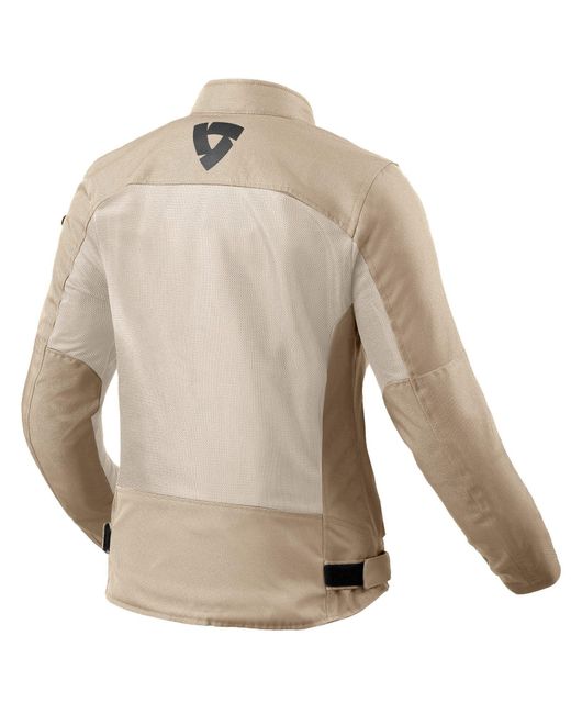 Revit Natural Motorradjacke Eclipse 2 Textiljacke Sand