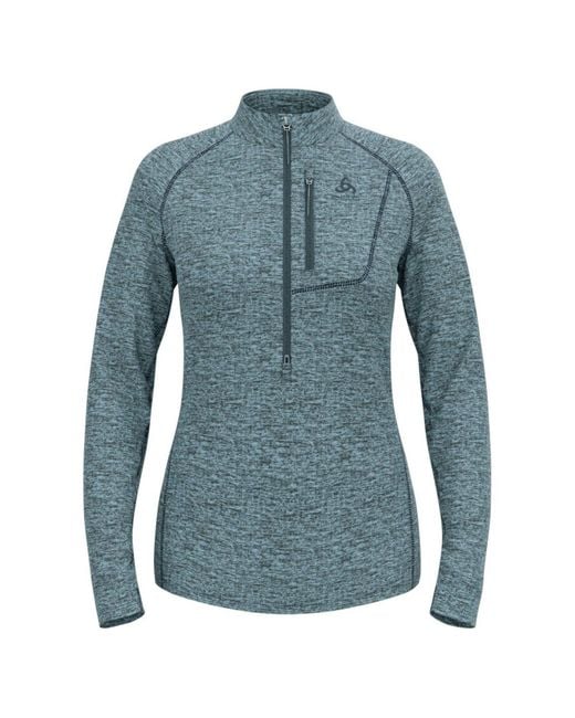 Odlo Blue Langarmshirt Tencia 542551