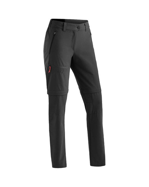 Maier Sports Gray Funktionshose Hose Nata Zip Loop