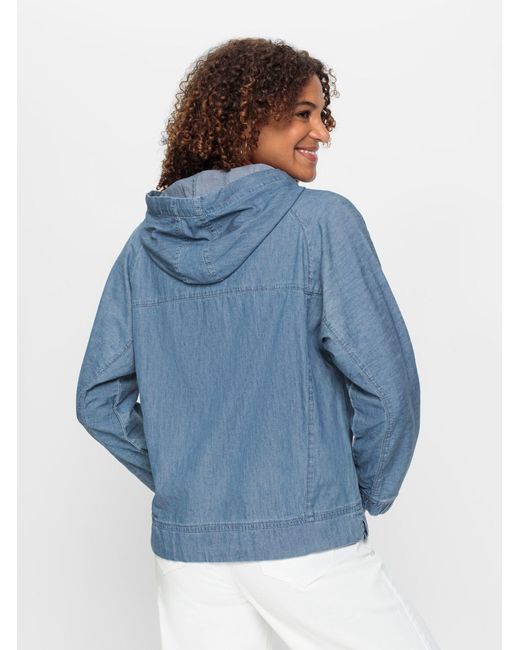 WITT Blue Blusenblazer Blusenjacke
