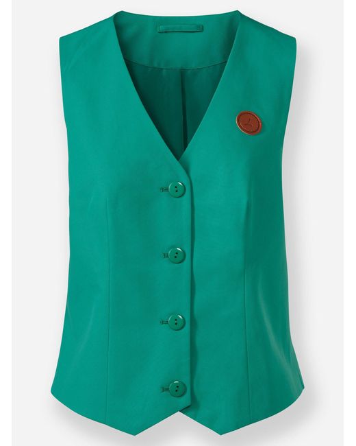 WITT Green Jerseyweste Weste