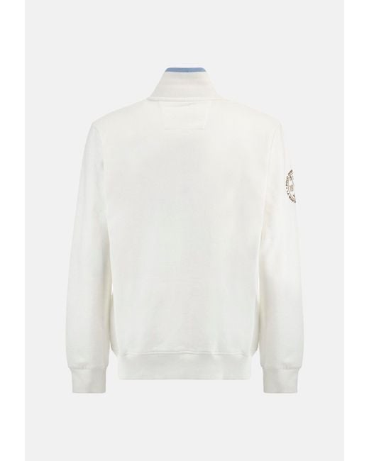 La Martina Jacke Sweatjacke (1-tlg) in White für Herren