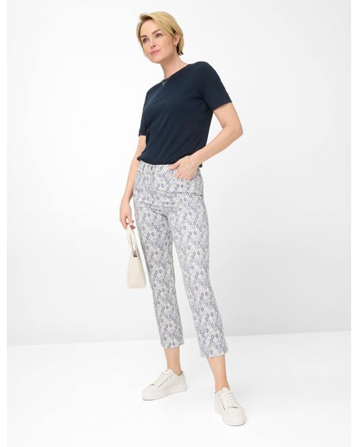 RAPHAELA by BRAX Gray Caprihose Style LORELLA